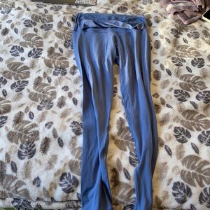 Women offline by aerie leggings. Light blue. Size medium
